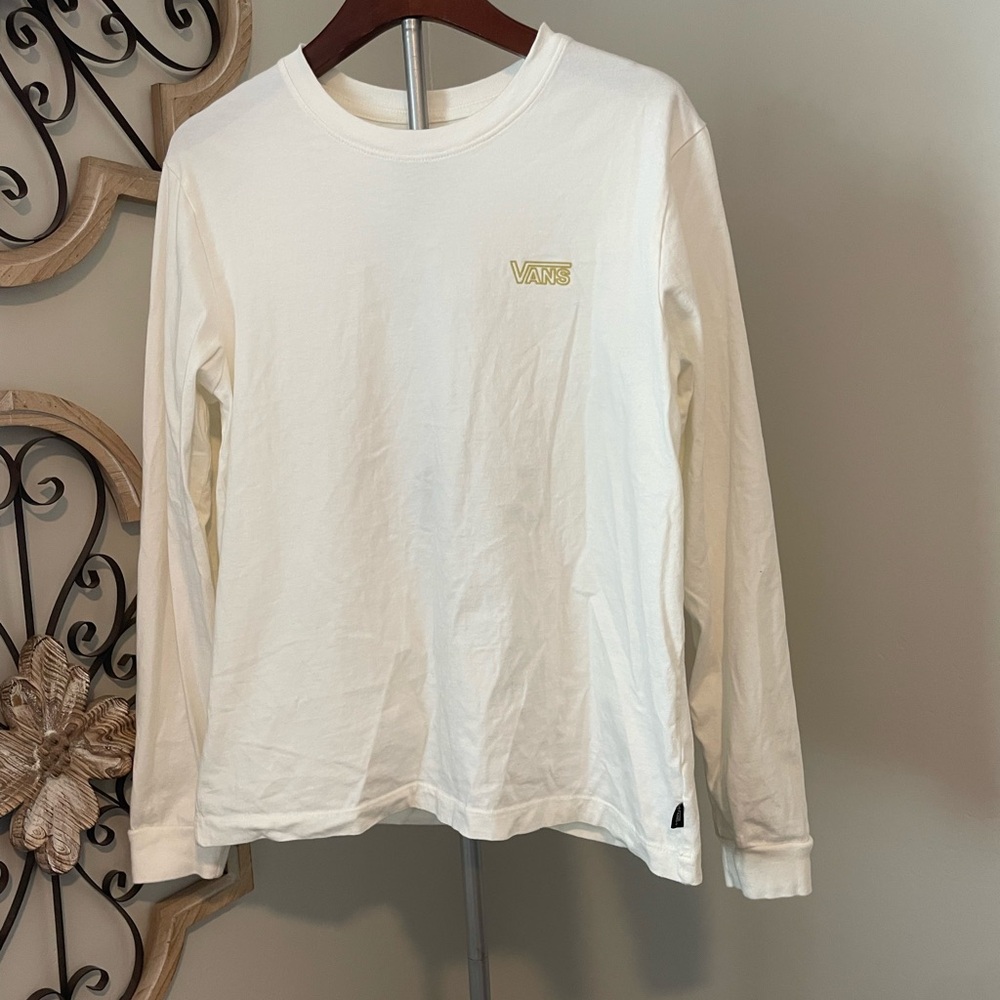 Vans Off-White Long Sleeve Shirt